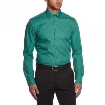 Venti - Camisa de manga larga para hombre, GrN