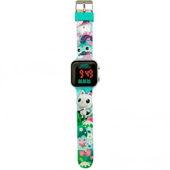 Reloj Led Gabby's Dollhouse Kids Licensing