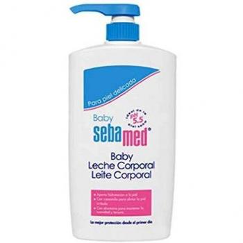 Baby Sebamed Leche Corporal 750 ml, Adecuado para el cuidado de la delicada piel del bebé después del lavado o el baño, Para su uso en todo el cuerpo
