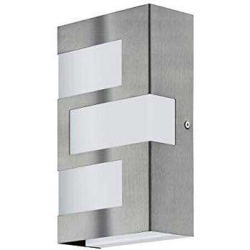 EGLO Aplique Ralora Integriert, 7.5 W, Plateado, 14 x 3 x 58 cm