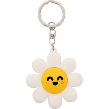 Llavero de caucho con diseño de Margarita - ¡Ideal para alegrar tus llaves!