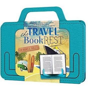 Atril de Libros y Tablets El Descanso Viajero Azul Playa
