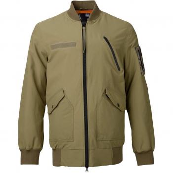 Los hombres chaqueta de snowboard Burton UAB MA 1 Jacket, color field olive, tamaño large