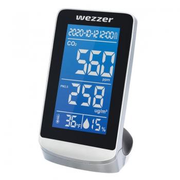 Monitor de calidad del aire Levenhuk Wezzer Air PRO DM40 - Medición precisa de calidad del aire y condiciones meteorológicas