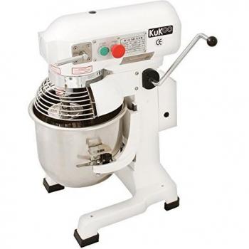 KuKoo Robot Batidora 550W Amasadora Repostería Profesional Robot de Cocina Automática Multifuncional Planetaria Industrial 10 Litros Raspador de acero GRATUITO