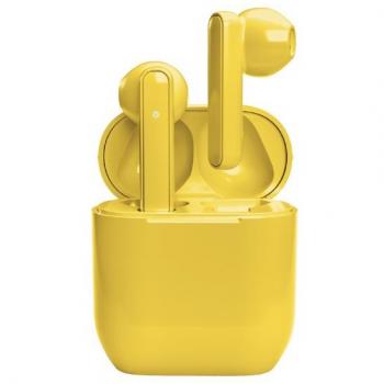 Auriculares TWS Bluetooth Semiin-ear SBS Nubox Amarillo
