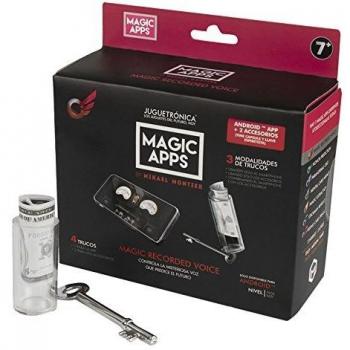 Juguetrónica - Magic Apps Recorded Voice - Kit de magia de 4 trucos de mentalismo