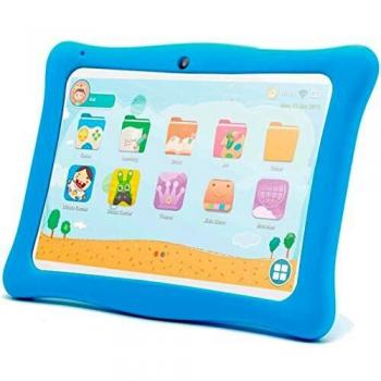 InnJoo Tablet Infantil INNJOO K102 Blanca con Marco Protector Azul - QC - 1GB RAM - 16GB - 10'/25.4CM - Android 8.1 GO - Bat 4000MAH