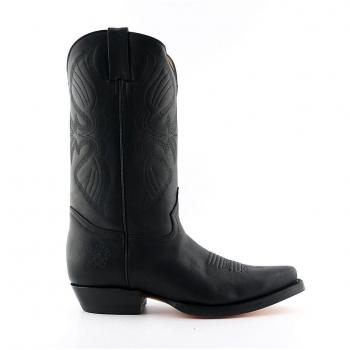 Grinders Louisiana Black Men's Cowboy Leather Boots EU41