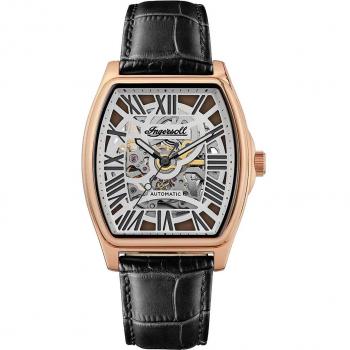 Ingersoll 1892 The California Automatic Men's Watch 40mm Gold Skeleton Dial
