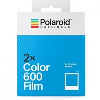 Polaroid Originals 4841 - Paquete Doble película Color para 600 y i-Type cámara, Color Blanco