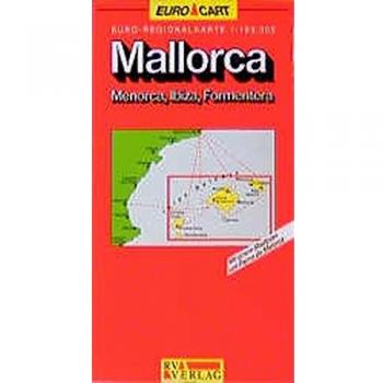 Spain Map: Mallorca/Minorca/Ibiza
