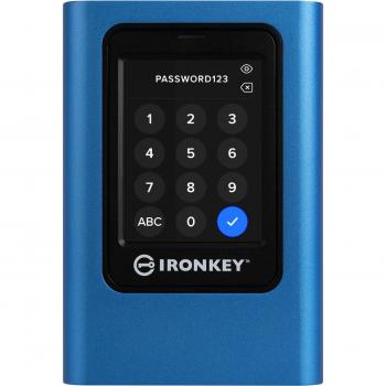 SSD Externo Kingston IronKey Vault Privacy 80 - 3840 GB - Cifrado AES-XTS de 256-bit - USB 3.2 Gen 1