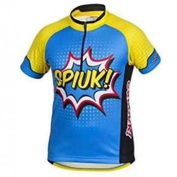 Spiuk Anatomic Maillot, Niños, Azul / Amarillo Av, 1