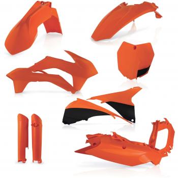 Acerbis 0016874.010 Full Kit de Plásticos para Ktm Sx/Sx-F2013 Naranja