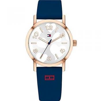 Tommy Hilfiger 32005954 - Reloj analógico de cuarzo para niña, talla única, color azul