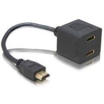 Adaptador DeLOCK HDMI Macho a 2 HDMI Hembra