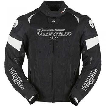 Furygan Spark 3en1 Evo Chaqueta 3 En 1, Hombre, Noir/Blanc, 2XL
