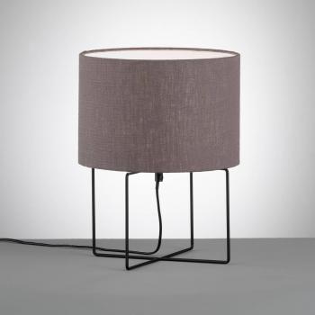 Lámpara de mesa moderna gris - Hina