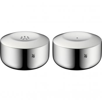 WMF Moto - Juego de salero y pimentero, diámetro de 5 cm, 3 cm de altura