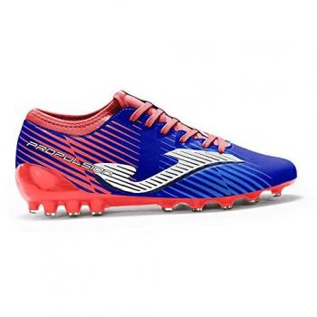Botas de fútbol Joma Propulsion Cup 23 césped artificial color royal/naranja flúor, talla 44.5 EU