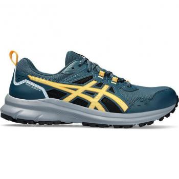 Zapatillas Trail Scout 3 Asics para hombre azul/amarillo