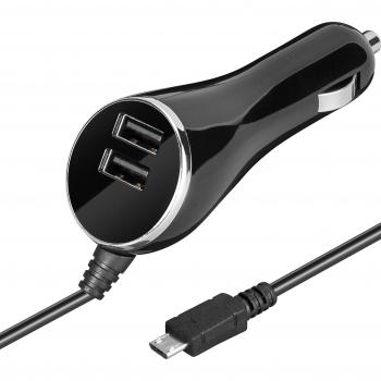 Goobay 63912 - CARGADOR USBX2 COCHE/MECHERO
