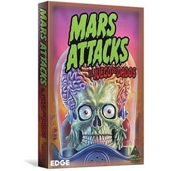 Edge Entertainment- Mars Attacks: el Juego de Dados - español.