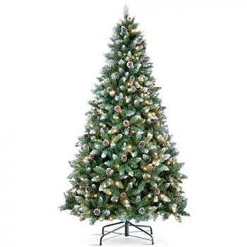 Árbol de Navidad DKD Home Decor Verde Metal Polietileno 80 x 80 x 150 cm