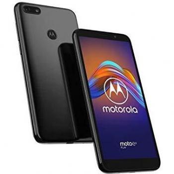 Motorola Moto E6 Play Dual SIM Steel Black LTE Whatsapp Bluetooth 13MPX cámara