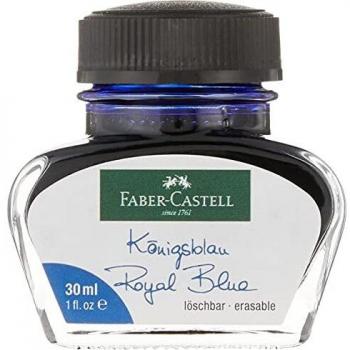 Faber-Castell - Vaso de tinta, color azul cobalto Tintenglas 30 ml