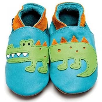 Inch Blue - Patucos para niño, color Turquesa, talla 12-18 Monate / L