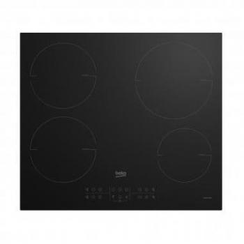 Placa de Inducción Empotrada Beko HII64210MT 60 cm 4 Zonas Color Negro