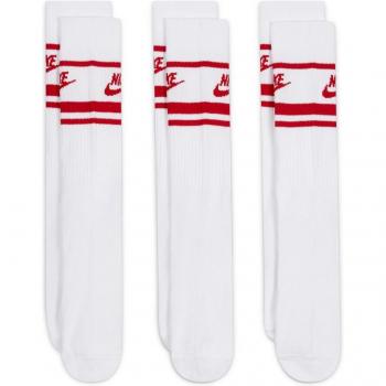 Nike Everyday Essential Crew Socks - 3 Pack - Unisex - White - Size: 8-11