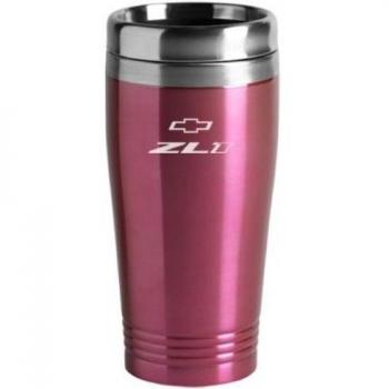 Camaro ZL1 Travel Mug Pink by The Car Guy Superstore