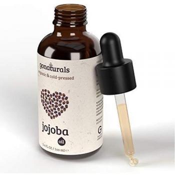 GoNaturals Aceite de Jojoba 100% Puro - Aceite Jojoba Puro Ecologico, Antiarrugas y Antiacné - Aceite de Jojoba Organico Prensado en Frio - Jojoba Oil Organic - Aceite de Jojoba para Cabello, 100ml