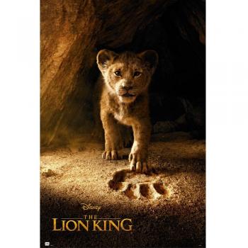 Póster Disney El Rey León Simba Real Action Maxi 91.5x61cm