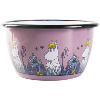 Muurla Moomin-Friends, snormaiden Cuenco, 3 Cl, esmaltada, Rosa, 10 x 10 x 10 cm