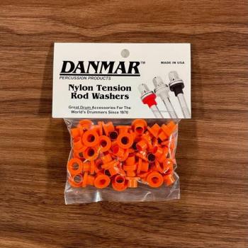 Danmar TRW50OR - 50 Pack Orange Nylon Tension Rod Washers