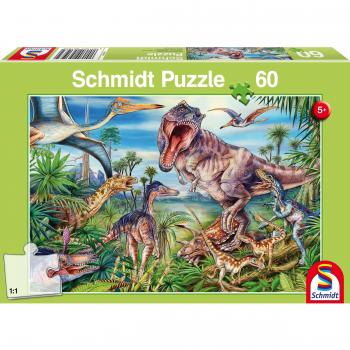 Puzzle de Dinosaurios 60 Piezas - Schmidt