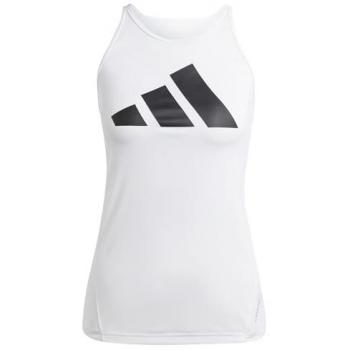 Camiseta técnica tirantes mujer Adidas Run It, color blanco, talla M
