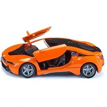 SIKU Super BMW i8 LCI 1:50 - Coche Deportivo con Apertura Realista y Detalles en Escala