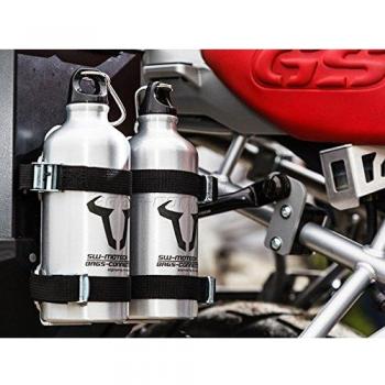 SW-MOTECH ALK.00.165.30800/S Trax Bottle Set 2, Plata, Talla única