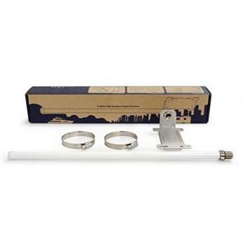 Antena Omnidireccional ALFA NETWORK 2.4GHz 9dBi N-Female con Kit de Montaje (AOA-2409N)