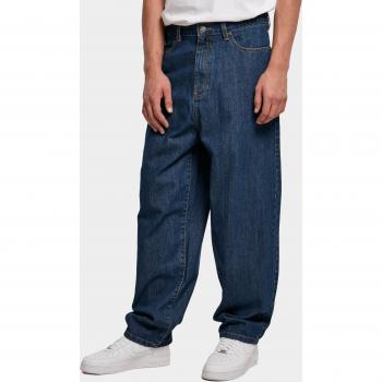 Urban Classics Men's 90's Relaxed Fit Mid Indigo Washed Jeans