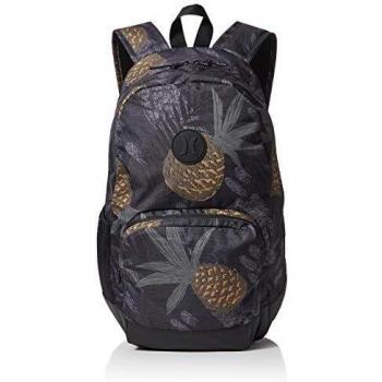 Hurley Blockade II Back Bay Mochila, Hombre, Negro, Talla Única