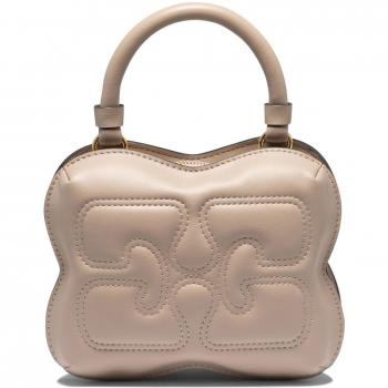 Ganni Beige Shoulder Bag, One Size, Female