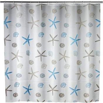 Cortina de baño PEVA Bella Mare, multicolor, 180x200 cm