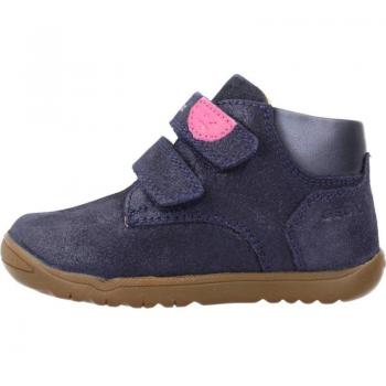 Botas Niña Geox B Macchia Azul, impermeables, con suela antideslizante, cierre de cremallera lateral, diseño moderno y cómodo