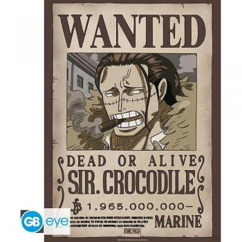 Poster GB Eye One Piece Wanted Crocodile Wano